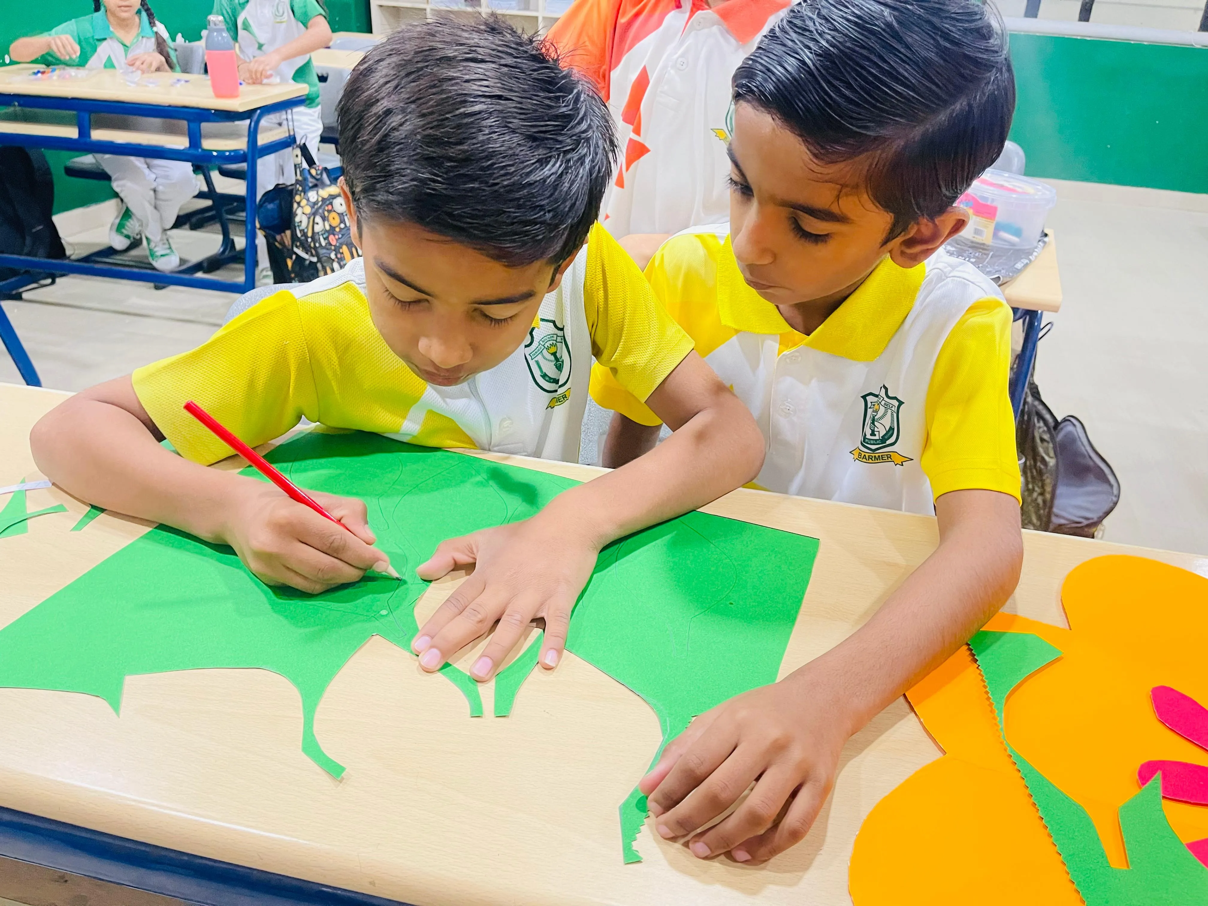 Classroom Board Decoration Activity Held Successfully