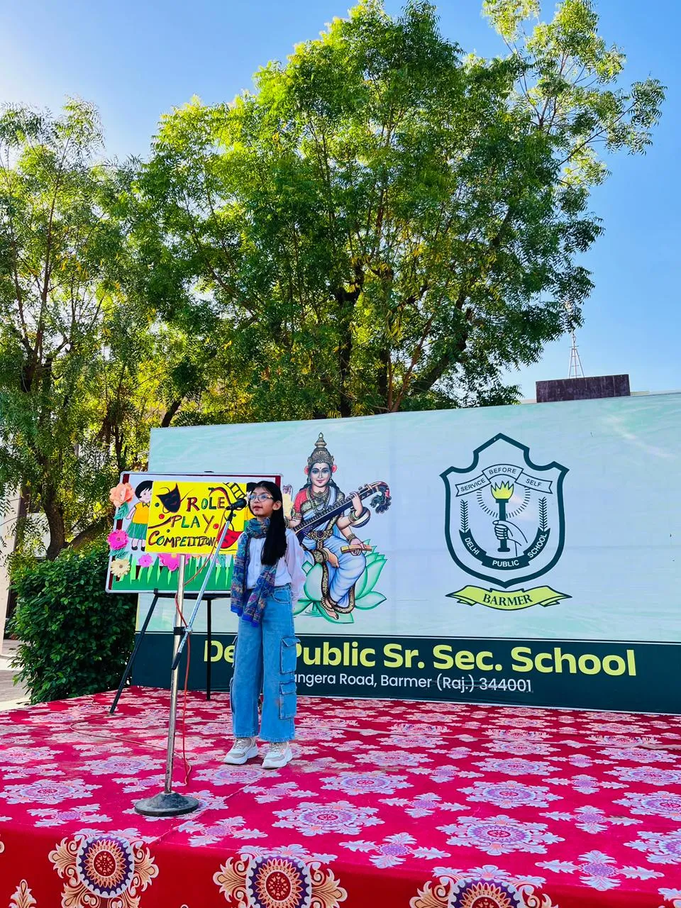 Role Play Competition for Classes II to V