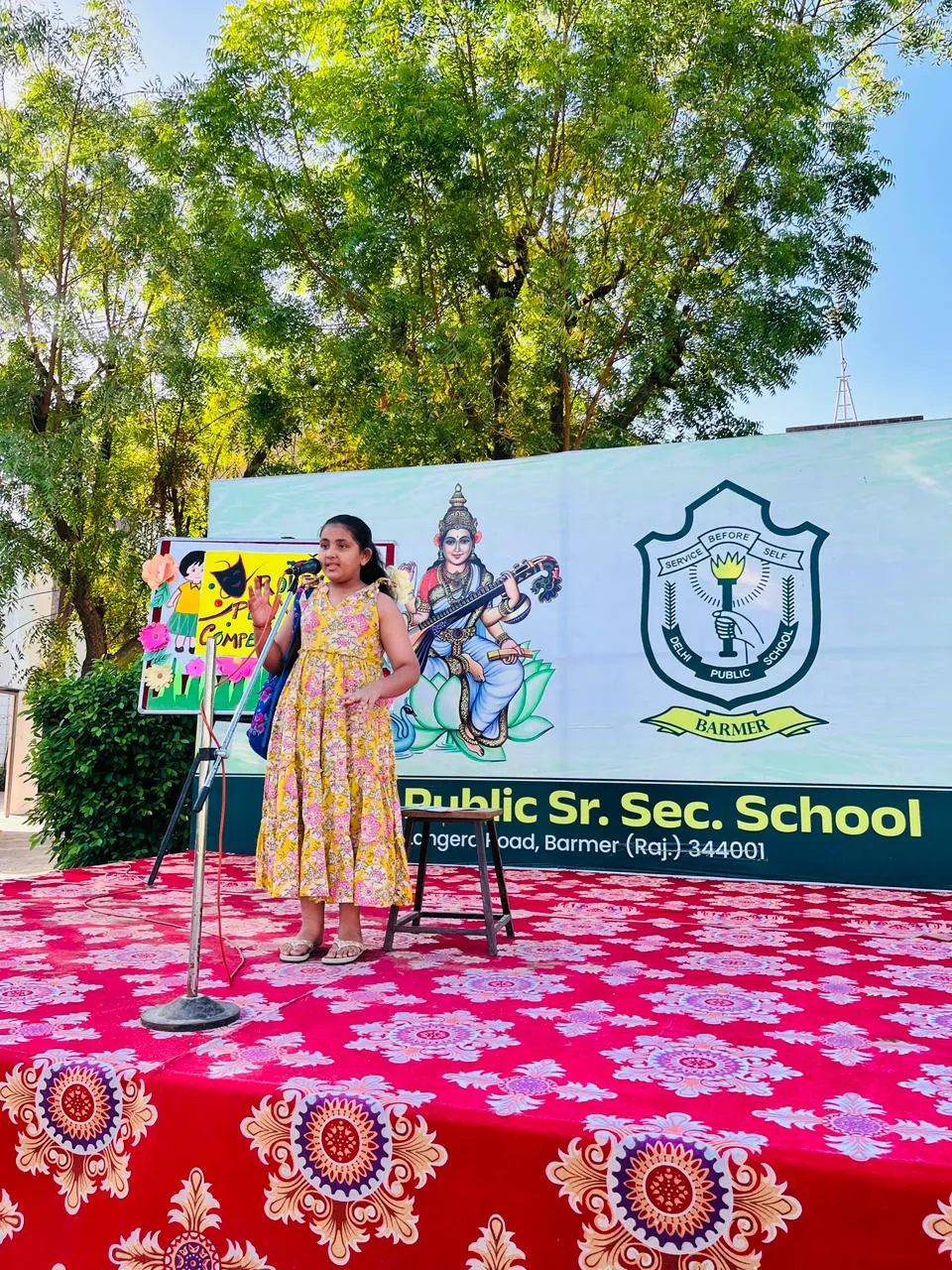 Role Play Competition for Classes II to V