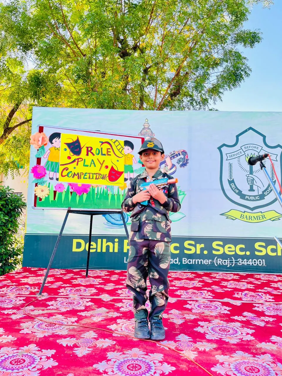 Role Play Competition for Classes II to V