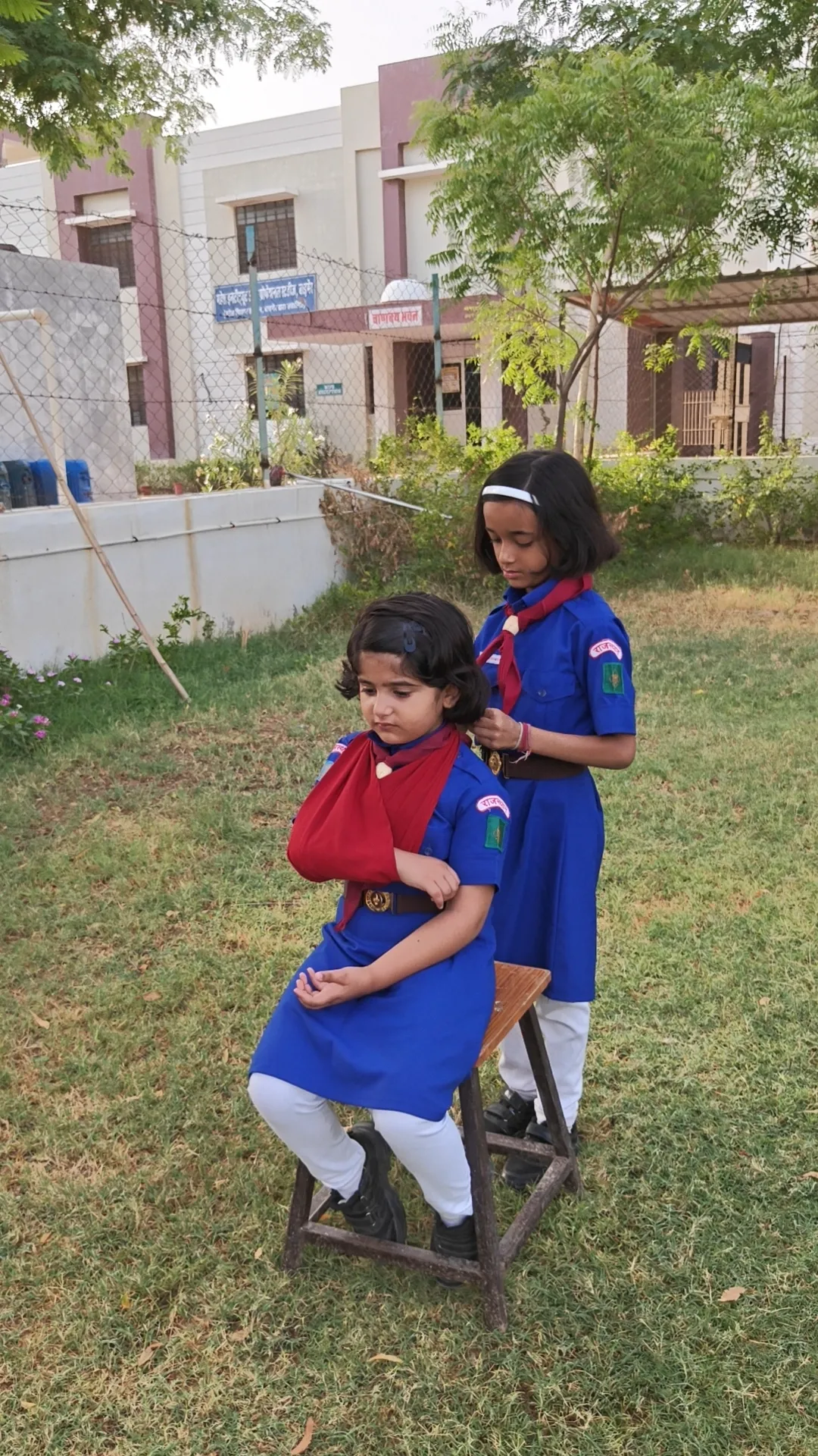 Weekly Scout and Guide Session in School