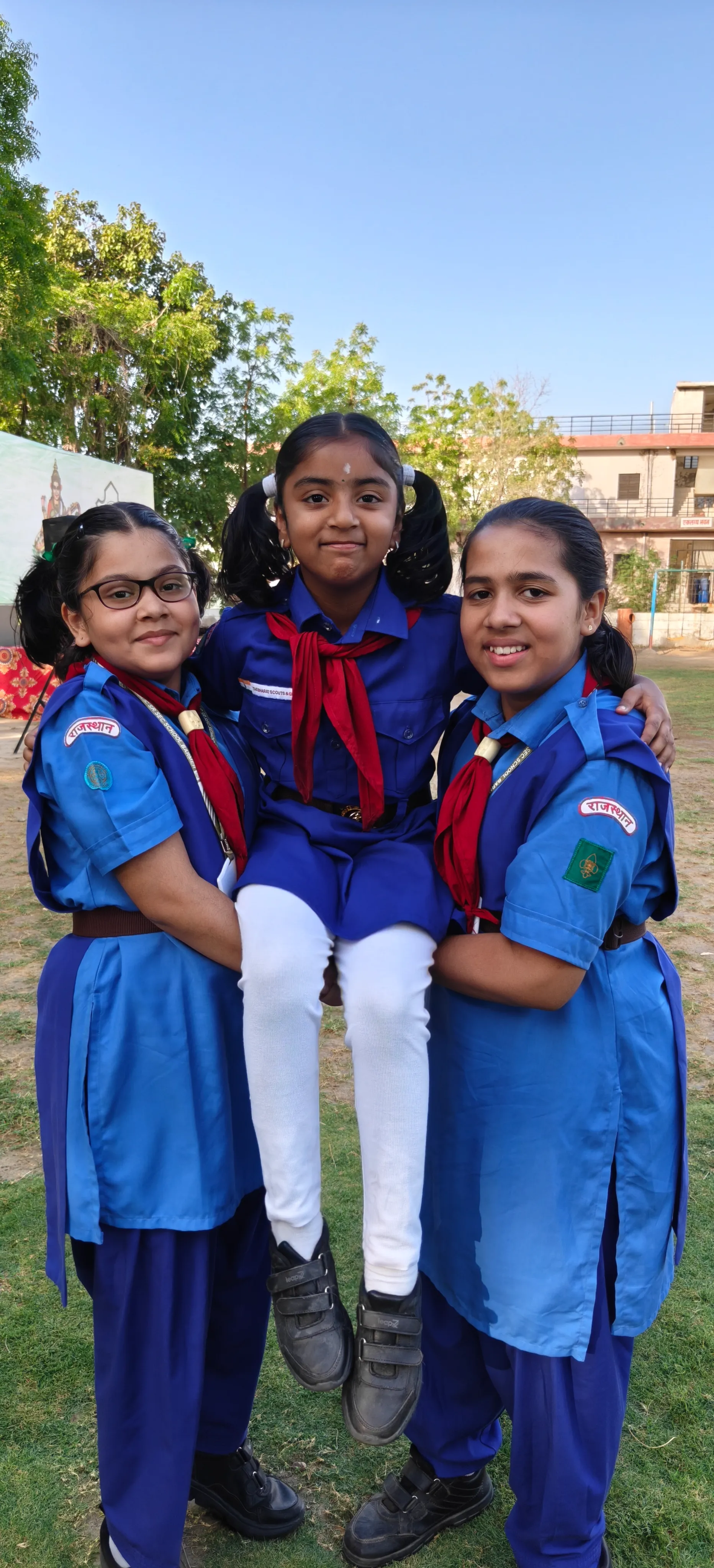 Weekly Scout and Guide Session in School