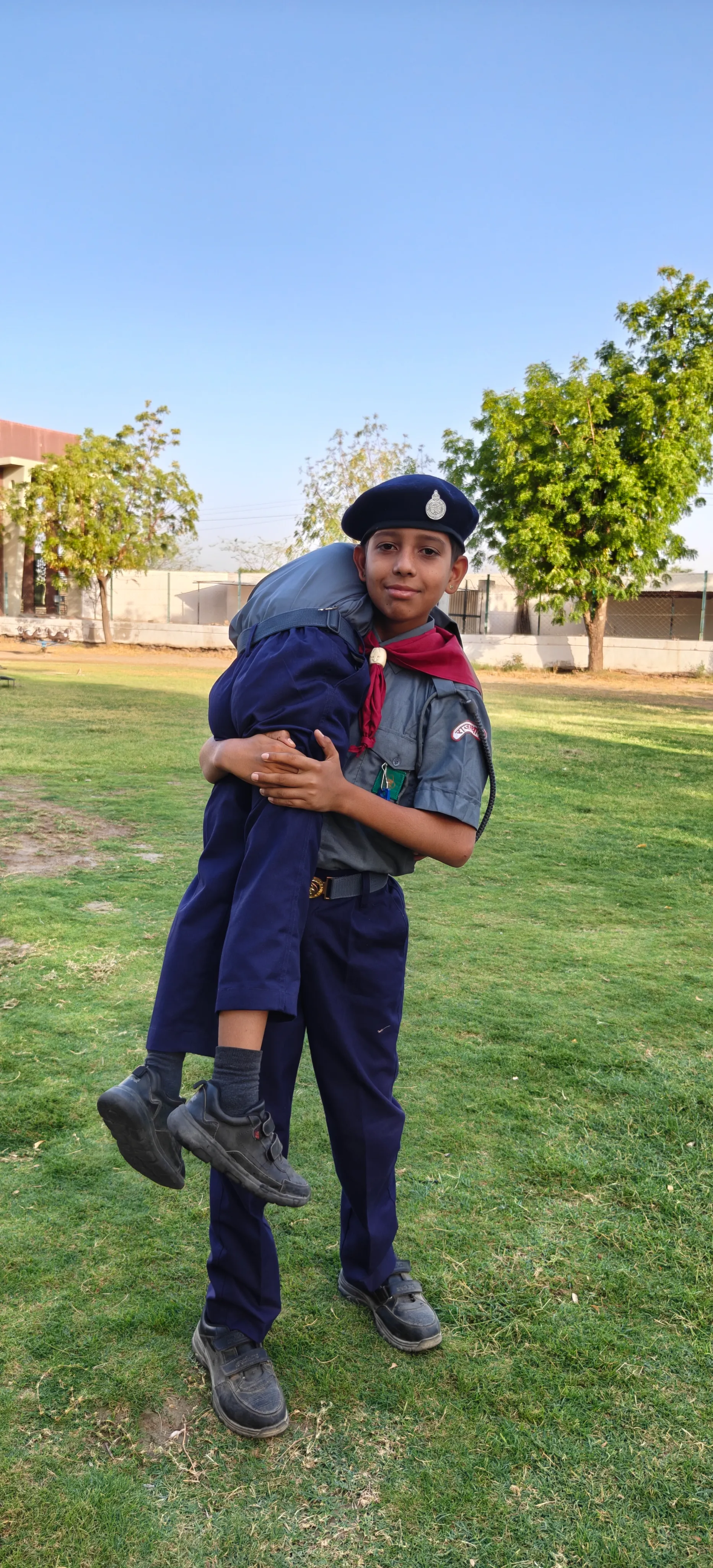 Weekly Scout and Guide Session in School